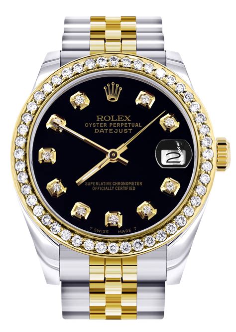 rolex watch diamond gold price|Rolex watch diamond bezel prices.